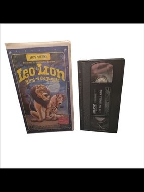 Leo the Lion: King of the Jungle VHS Tape - Black